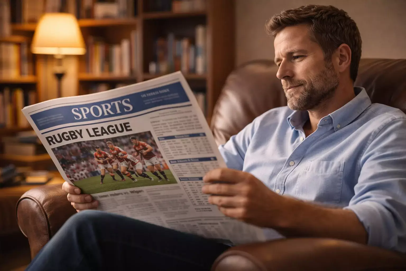 Sports betting interface showing rugby league odds and markets
